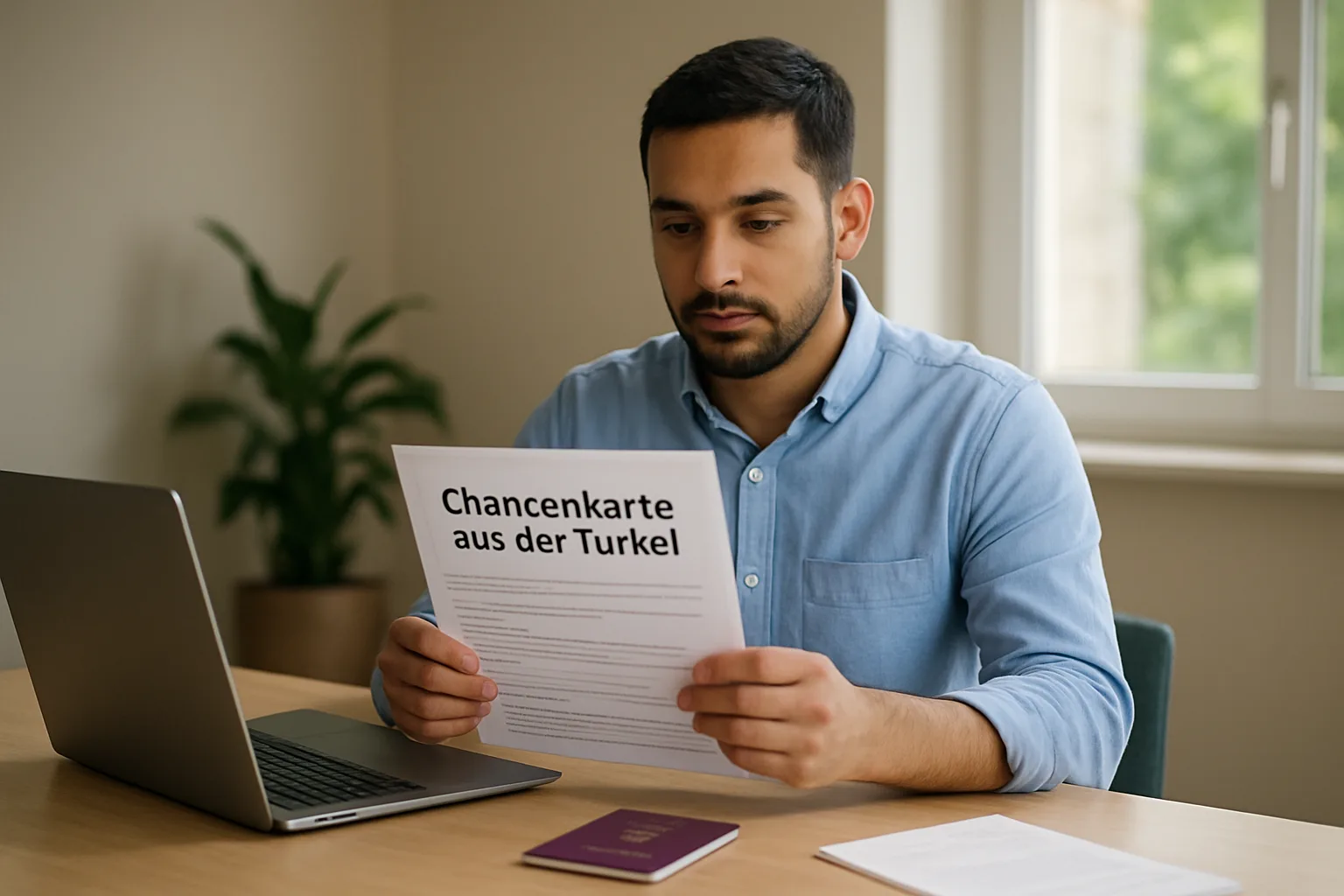 Chancenkarte aus der Türkei beantragen: Unterlagen und Vorbereitung vor der Einreise 2026